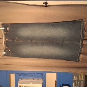 AC-3998 Jean Skirt